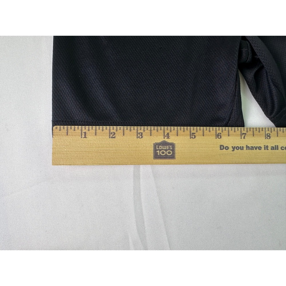 Nike Kids Black Shorts Athletic Neon Yellow Logo Basketball Soccer‎ Size S 3-4Y - Picture 8 of 8